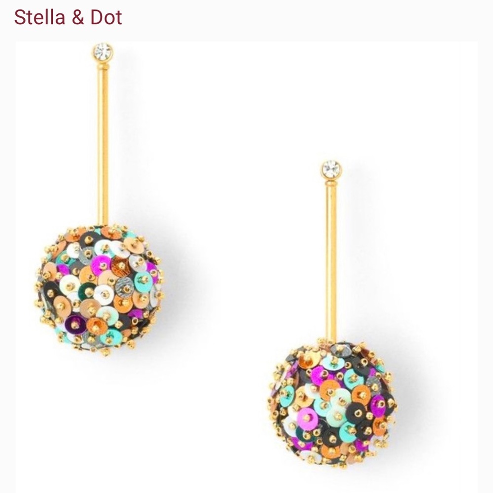 Stella and Dot confetti drop earring. New, never worn.